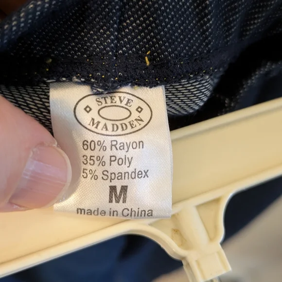 Steve Madden Navy Leggings - Picture 3 of 3